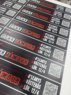 Stickers - Dekal ark